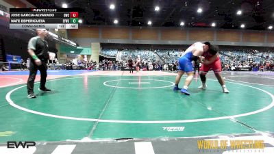 285 lbs Consolation - Jose Garcia-Alvarado, Durham Wrestling Club vs Nate Espericueta, Elite Force Wrestling Club