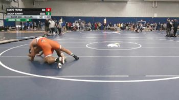 184 lbs Consi Of 8 #2 - Lucio Perez, Bridgewater State vs Aidan Barry, Coast Guard
