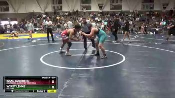 174 lbs Cons. Round 2 - Isaac Guerrero, California Gladiator Wrestling vs Wyatt Lemke, Sultans