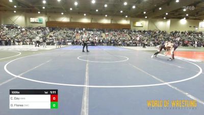 100 lbs Round Of 16 - Cash Day, AMA vs Deion Flores, Othello Wrestling Club