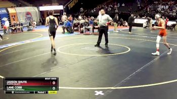 106 Class 3 lbs Champ. Round 1 - Jaxson Shute, Platte County vs Lane Cobb, Windsor (Imperial)