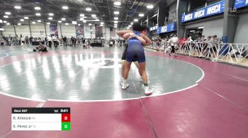 170 lbs Consi Of 4 - Brady Allessie, PA vs Sean Perez Jr, TX