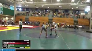 120 lbs Semifinal - Ryan Carroll, Granite Hills vs Lincoln Norris, El Camino