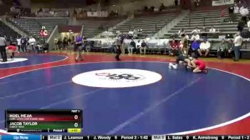 6 lbs Champ. Round 1 - Noel Mejia, Fort Smith Northside High vs Jacob Taylor, Cabot High