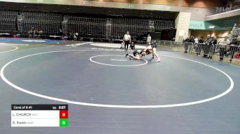 157 lbs Consi Of 8 #1 - LANDON CHURCH, Wisconsin-Eau Claire vs Sloan Swan, UNATT-Wyoming