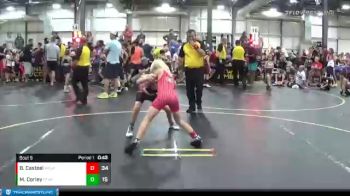 75 lbs Round 3 (4 Team) - Barrett Casteel, Midwest Xtreme Wrestling vs Max Corley, Steel Valley Pscychos