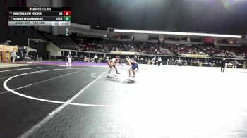 133 lbs Consi Of 8 #2 - Wayshaun Hicks, Liberty vs Kenneth Lambert, Clemson