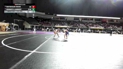 133 lbs Consi Of 8 #2 - Wayshaun Hicks, Liberty vs Kenneth Lambert, Clemson