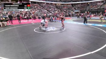 D 1 285 lbs Cons. Round 5 - Cameron Sumrall, Hahnville vs Caleb Shelton, Catholic - B.R.
