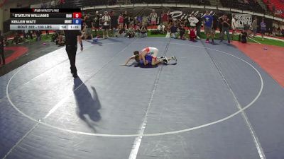 105 lbs Semis - Statlyn Williams, Idaho vs Keller Watt, Montana
