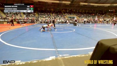 61 lbs Round Of 32 - Madden Moore, Keystone Wrestling Club vs Maverick Sena, TNWC