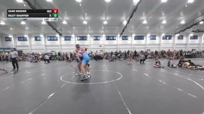 165 lbs Finals (2 Team) - Riley Shaffer, Top Level vs Zane Reeder, Patriots USA WC