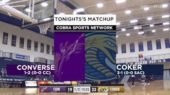 Replay: Converse vs Coker | Nov 21 @ 5 PM