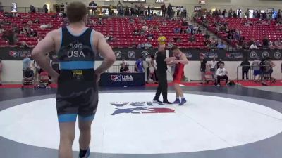 92 kg Quarters - Gavin Nelson, Minnesota vs Carson Floyd, Boone RTC