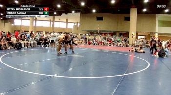 285 lbs 4th Wrestleback (32 Team) - Jayden Thomasson, The Colliseum Training Center vs Ignacio Farinas, VSUS Athletics RTC