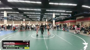 96 lbs Quarterfinal - Lennox Sewall, Apex Grappling Academy vs Paxton Lutter, Texas Eagle Wrestling Academy