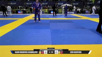 Egor Radzievskii vs Vachid Umarovich Jesambulatov 2026 European Jiu-Jitsu IBJJF Championship