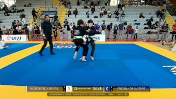 Gabriele Belardinelli vs Ferdinando Santoro 2026 UIJJ MEDITERRANEO BJJ CUP