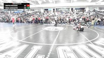 144 lbs Semifinal - Uriah Auguletto, Syracuse vs Griffin Rhoades, Uintah