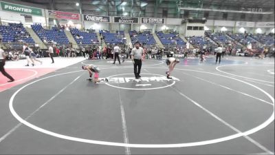 90 lbs Quarterfinal - Trenton York, Ruis Wr Acd vs Hudson Bragg, Bear Cave WC