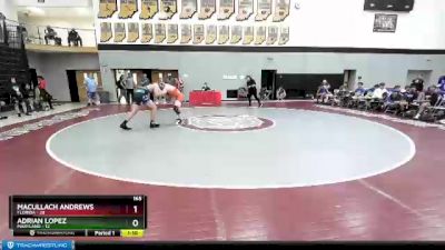 165 lbs Placement Matches (16 Team) - Macullach Andrews, Florida vs Adrian Lopez, Maryland