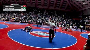 235 lbs Champ. Round 1 - Tymiah Powell, Long County vs Erika Tercero, Gilmer County