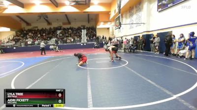 185 lbs Round 1 - Lyla Tree, Red Mesa vs Aidri Pickett, Williams