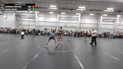 120 lbs Round 4 (8 Team) - Mason Pitzen, Neighborhood Wrestling vs Harrison Osborne, Mat Assassins Red