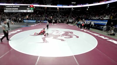 II-138 lbs Champ. Round 2 - Landyn Shaffer, Deposit/Hancock vs Mason Starke, Peru