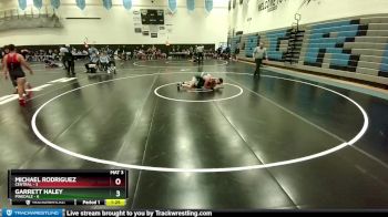 175 lbs Round 5 (10 Team) - Michael Rodriguez, Central vs Garrett Haley, Pinedale