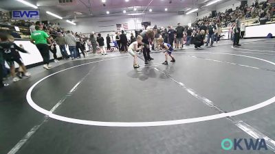37 lbs Rr Rnd 1 - Ryder Scott, Verdigris Youth Wrestling vs Knoxx Rohde, Salina Wrestling Club