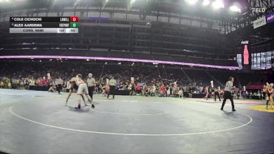 D2-138 lbs Cons. Semi - Alex Aardema, Fruitport vs Cole Cichocki, Lowell