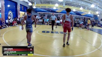 132 lbs Round 4 (8 Team) - Joey Davis, Altamonte WC vs James Aguilar, OutKast WC