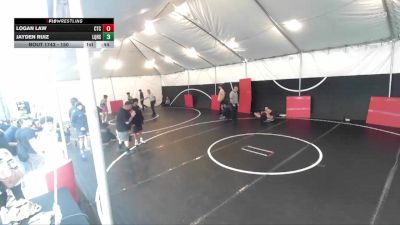 150 lbs Cons. Round 4 - Jayden Ruiz, La Quinta High School vs Logan Law, Costa Training Center