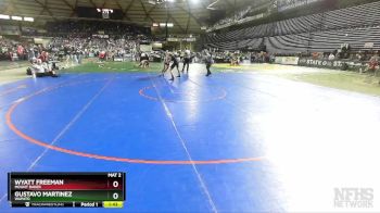 1A 165 lbs Champ. Round 1 - Gustavo Martinez, Wapato vs Wyatt Freeman, Mount Baker