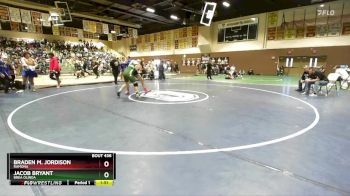 190 lbs Champ. Round 2 - Jacob Bryant, Brea Olinda vs Braden M. Jordison, Ramona