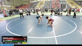 135-136 lbs Round 2 - Draven Lukata, CA vs Eli Claseman, MN