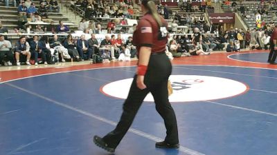6A 120 lbs 3rd Place Match - Michael Robertson, Bentonville West vs Logan Thompson, Har-Ber