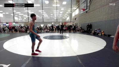 132 lbs Quarterfinal - Blake Nevils, Fighting Squirrels Wrestling Club vs Ezra Turner, East Idaho Elite Wrestling Club
