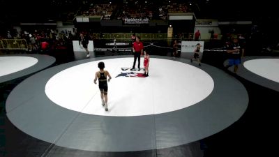 49 lbs Champ. Rd Of 16 - Zayde Mozrok, Truckee Wrestling Club vs Akitu Peyour, Turlock Wrestling Club