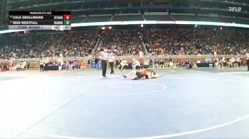 D4-126 lbs Cons. Round 1 - Reid Westfall, Reading vs Cole Grollimund, St Louis