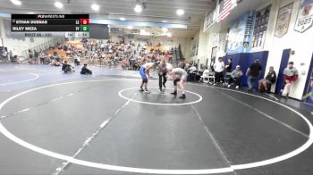 120 lbs Champ. Round 2 - Riley Meza, Fountain Valley vs Ethan Duenas, La Serna