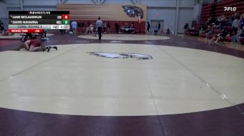 174 lbs Cons. Round 3 - Liam McLaughlin, Coe vs David Navarra, Millikin