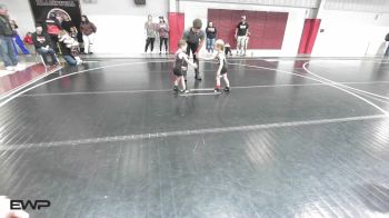45 lbs Consi Of 4 - Kolsen Ashley, Blackwell Wrestling Club vs Lincoln Tyler, Perry Wrestling Academy