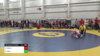 60-M Mats 6-10 8:00am lbs Round Of 32 - Sawyer Oakes, PA vs Archer Hale, OH