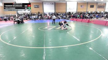 185 lbs Consi Of 8 #2 - Madison Beauregard, Concord vs Mya Coombs, Milford