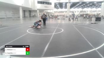 123 lbs Consi Of 16 #2 - Joshua Watson, King Wrestling vs Cody Castillo, Montwood WC