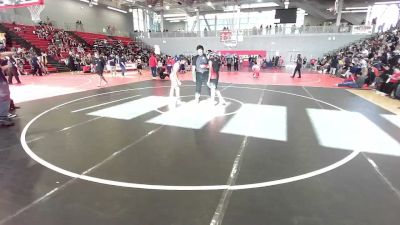118 lbs Quarterfinal - Matthew Rodriguez, Riverside Middle vs Jayden Ceballos, Hanks Middle