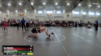 165 lbs Round 2 (4 Team) - Tanner Shaffer, U2 Wranglers vs Eli Tedrow, Youngstown Elite