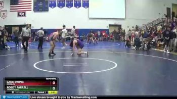 160 lbs Semifinal - Roedy Farrell, Thermopolis vs Lane Ewing, Douglas